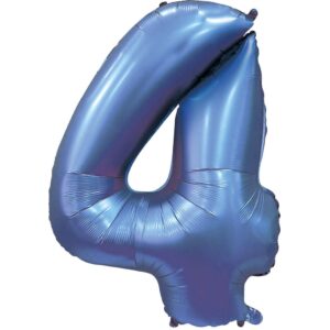 PALLONE MYLAR N 4 VELVET PERIWINKLE 40POL 101 CM