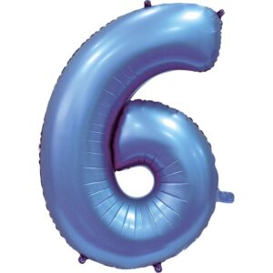 PALLONE MYLAR N 6 VELVET PERIWINKLE 40POL 101 CM