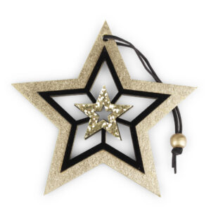 STARLIGHT ORO E NERA 12 CM