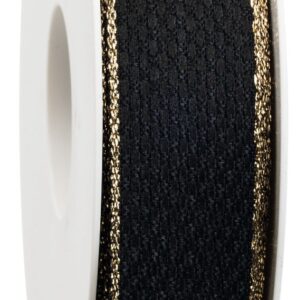 NASTRO MOSAIC NERO 25 MM 15 MT