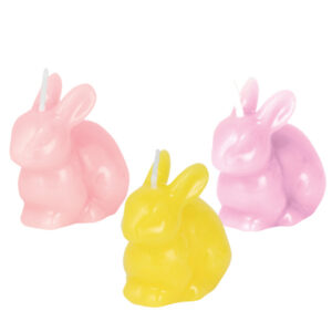 Candela Glossy Coniglio Seduto 7 x 6 cm