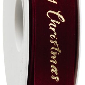 NASTRO MERRY CHRISTMAS 25 MM 20 MT