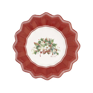 8 FONDINE NEW SHAPE CHRISTMAS TRADITION 24 CM