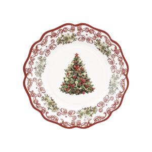 8 PIATTI NEW LIBERTY CHRISTMAS POTTERY 21 CM