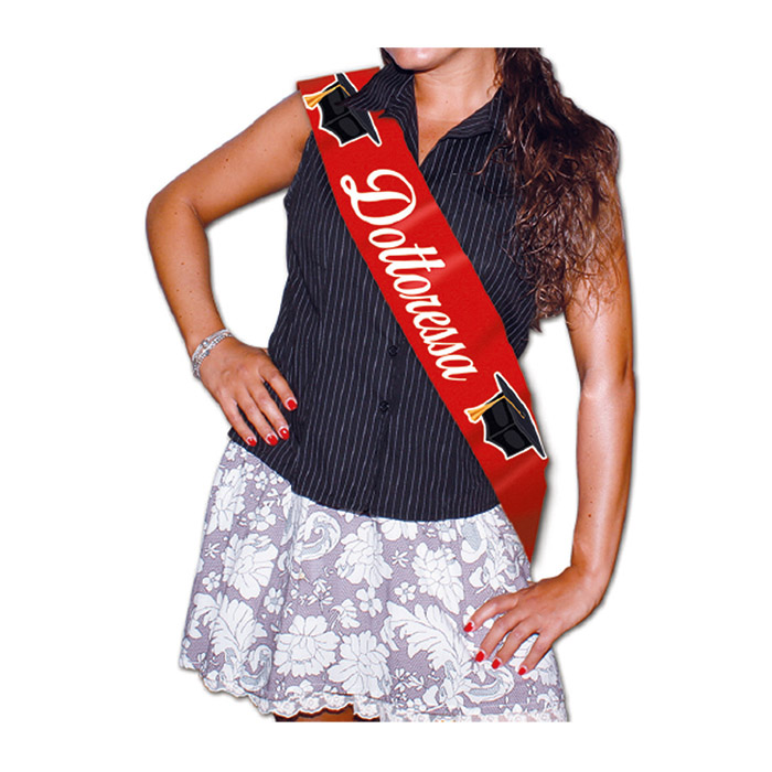 Fascia Premio Dottoressa 168 x 10 cm