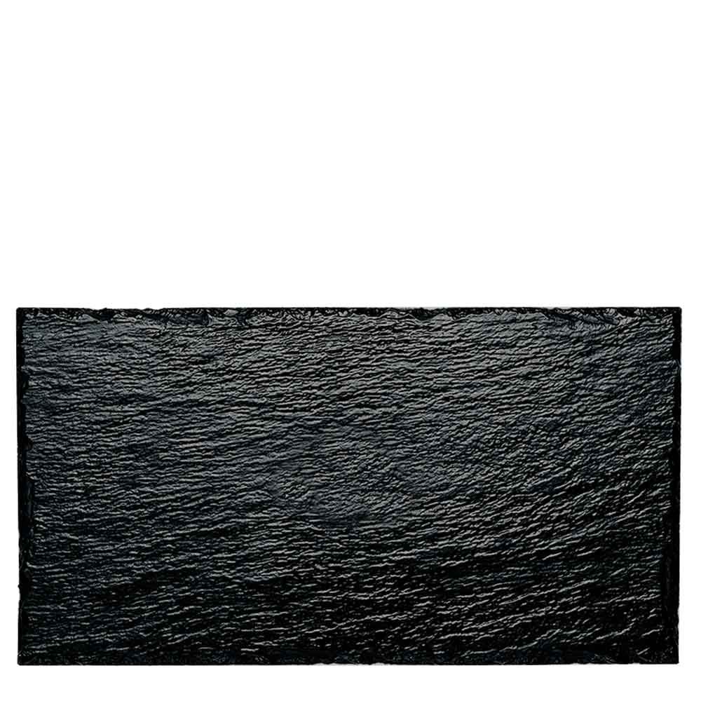 10 Piatti Rock Big Nero 300 x 158 mm