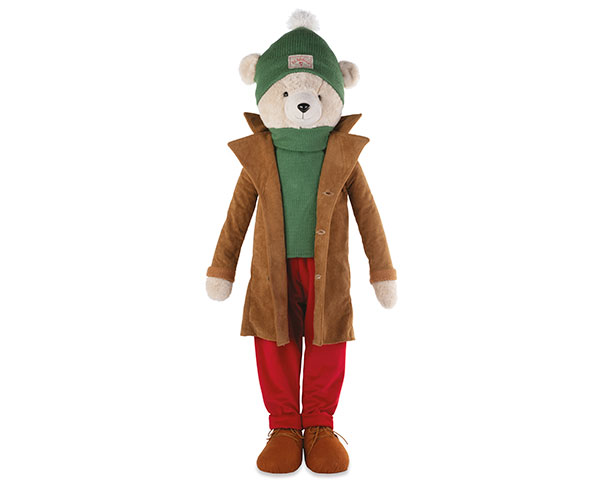 Orso Bear In Piedi Con Cappotto 1180 mm