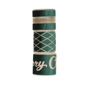 Nastro Decor Assortiti Verde Scuro 10 cm x 5 yard