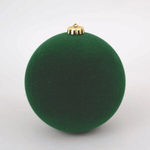 Sfera Velluto Verde Albero 250 mm