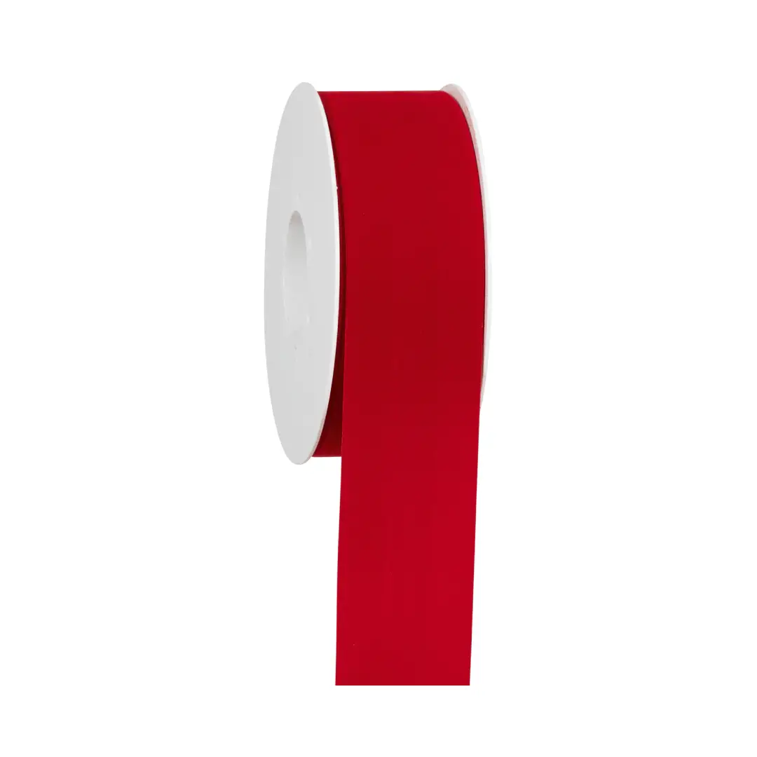 Nastro Velluto Rosso 40 mm x 20 mt