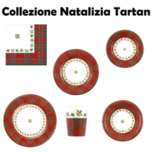 Collezione Tavola Natalizia Tartan