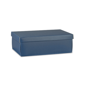 Scatola Fondo e Coperchio Easy Spot Blu 455 x 320 x 150 mm