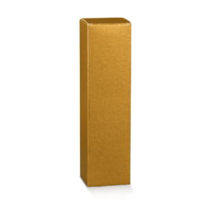 Scatola Magnum Fibra Oro 115 x 115 x 430 mm