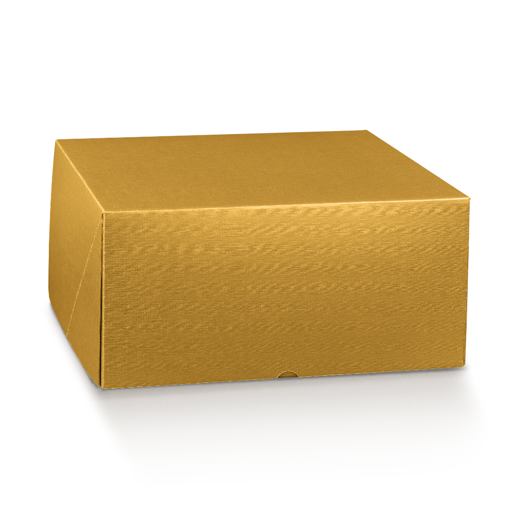 Scatola Marmotta New Fibra Oro 600 x 400 x 195 mm
