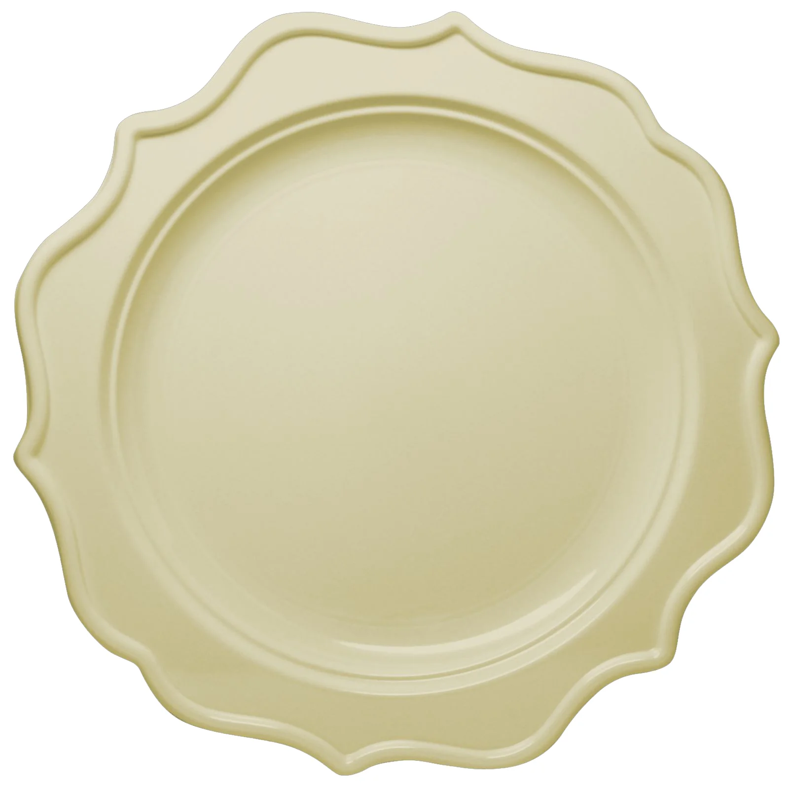 12 Piatti Crema Festive 19 cm
