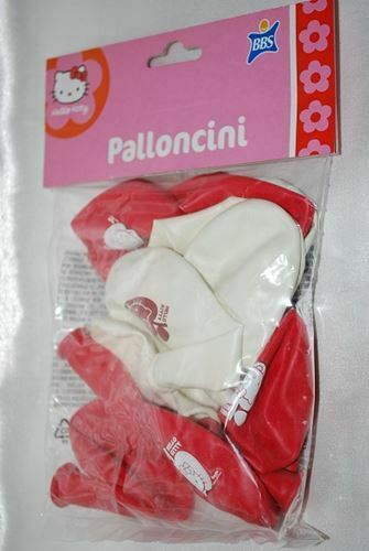 12 Palloncini Hello Kitty Apple 30 cm