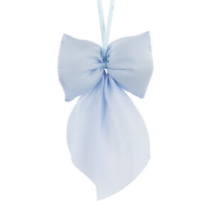 Fiocco Chiffon Azzurro da Appendere 90 x 150 mm