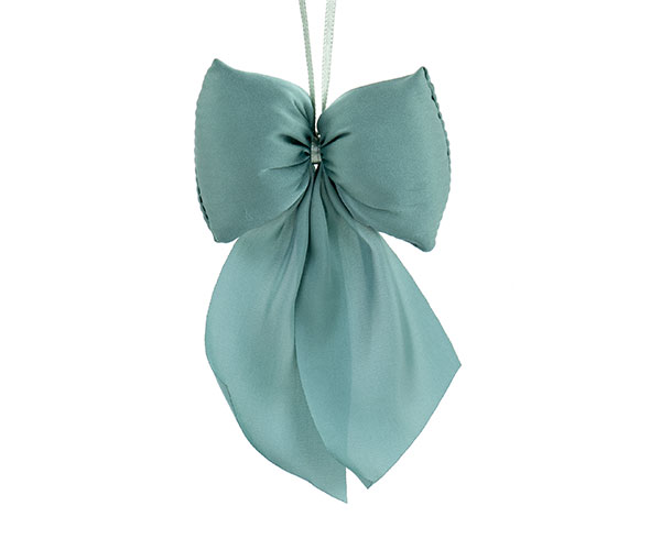Fiocco Chiffon Verde da Appendere 90 x 150 mm