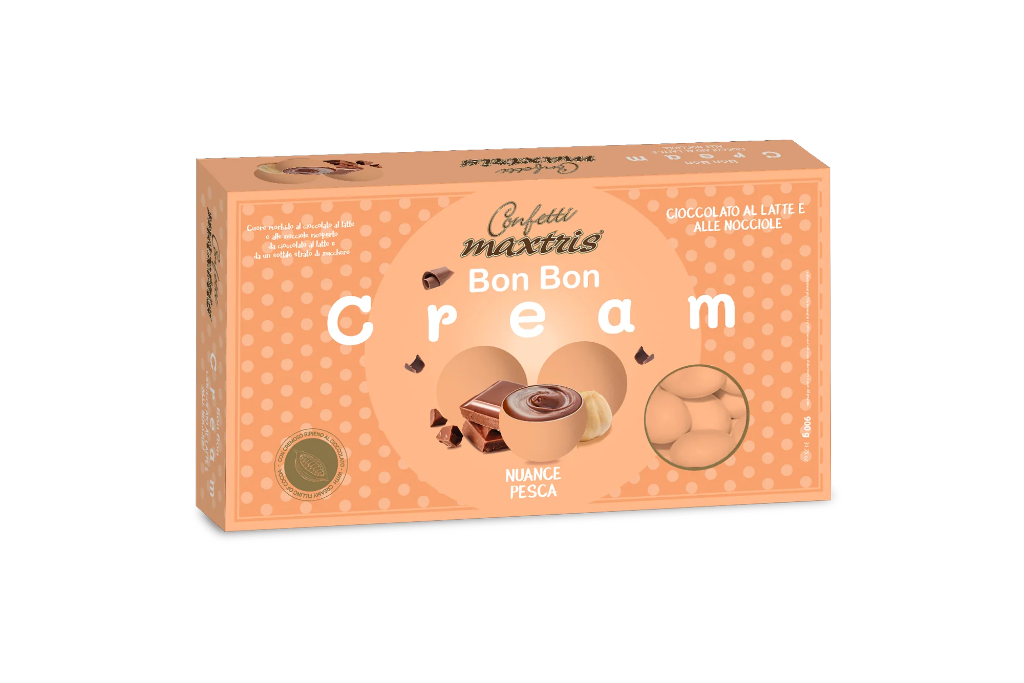 Bon Bon Cream Nuance Pesca Ripieni 900 gr