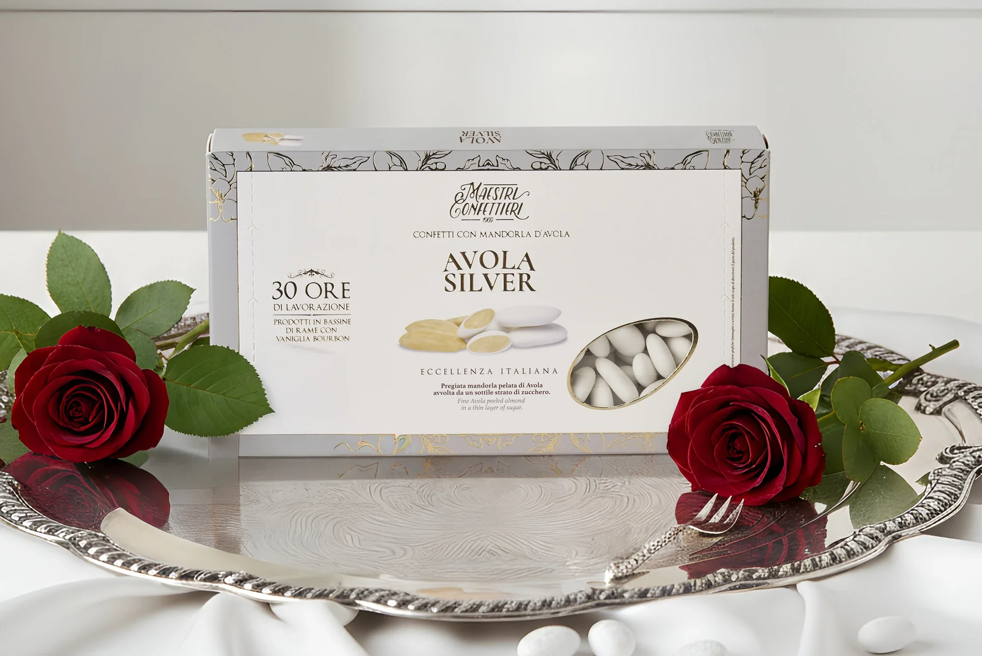 Confetti Avola Silver Bianchi 1 Kg