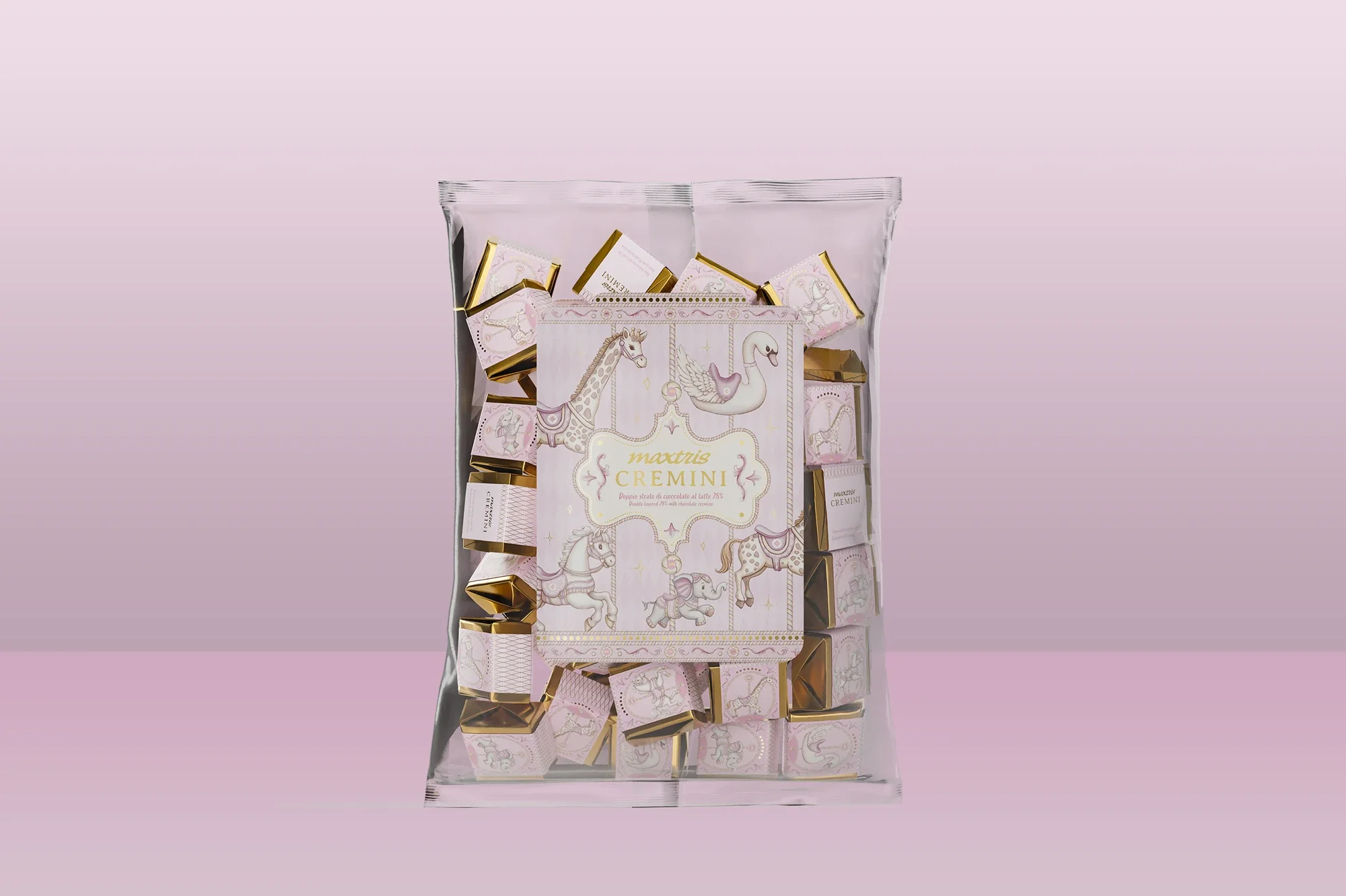 Baby Cremino Rosa Busta da 500 gr