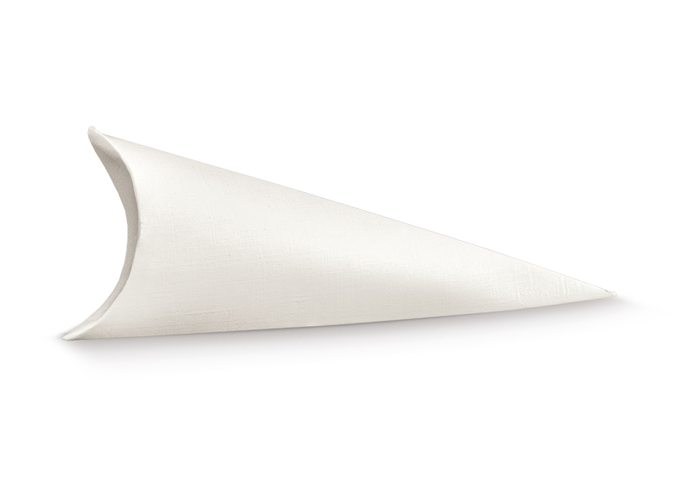 10 Coni Busta Fibra Bianco 190 mm