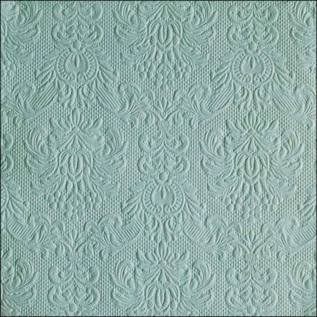 15 Tovaglioli 3v Elegance Light Sage 33 x 33 cm