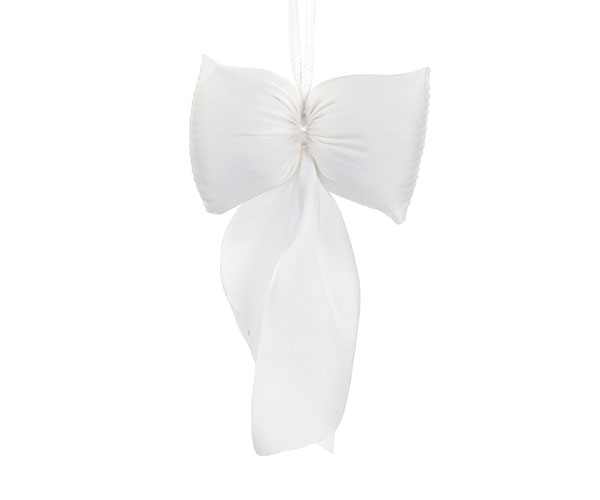 Fiocco Chiffon Bianco Da Appendere 90 x 150 mm