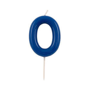 Candelina Glossy Blu Con Pick N 0 10.5 cm