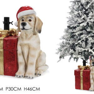 Base Albero Pacco Con Cane 40 x 30 x 46 cm