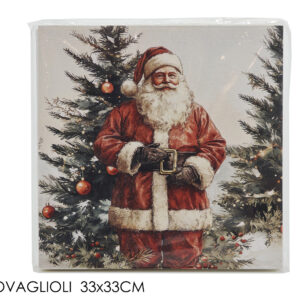 20 Tovaglioli Natalizi Babbo Natale 33 x 33 cm