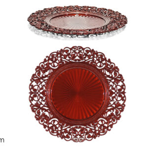 Sottopiatto Rosso 33 cm