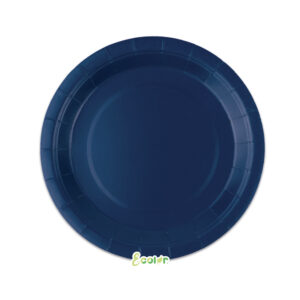 25 Piatti Ecolor Blu Notte 18 cm