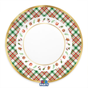 6 Piatti Classic Tartan 30 cm