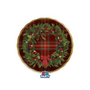 6 Piatti Classic Tartan 20 cm