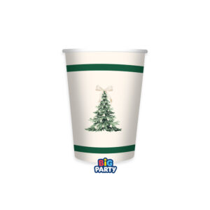 6 Bicchieri Green Christmas 250 cc