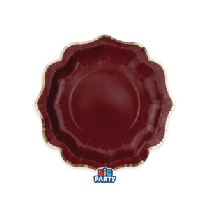 6 Piatti Harmony Bordeaux Gold 20 cm
